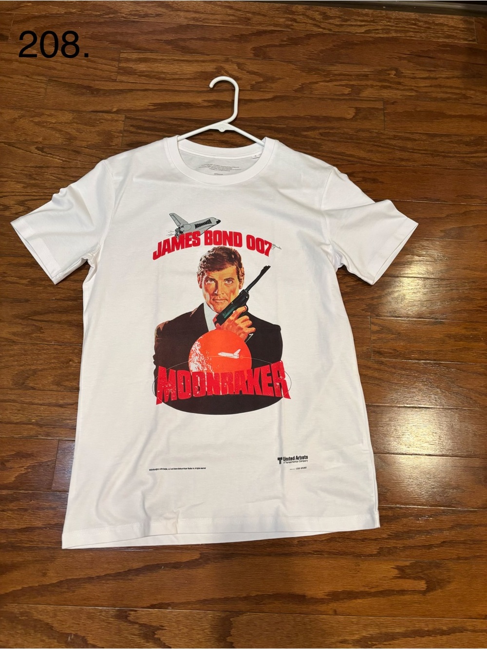 James Bond Moonraker 007 Movie
Promo T-Shirt